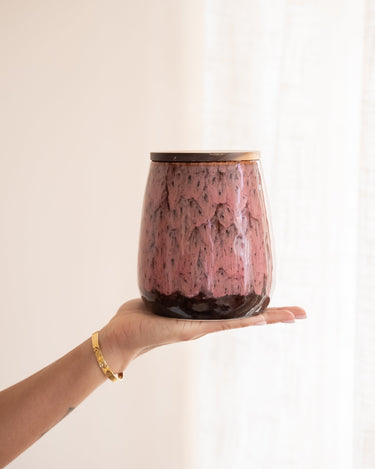 Bloomingville Storage Jar Rayen Pink - Things I Like Things I Love