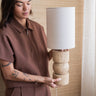 Bloomingville Table Lamp Marci Travertine - Things I Like Things I Love