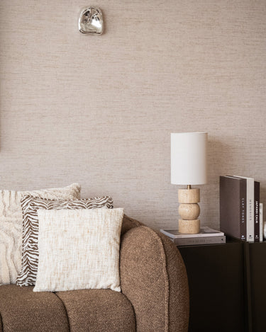 Bloomingville Table Lamp Marci Travertine - Things I Like Things I Love