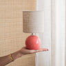 Bloomingville Table Lamp Valdis Pink - Things I Like Things I Love