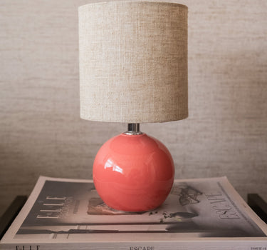 Bloomingville Table Lamp Valdis Pink - Things I Like Things I Love