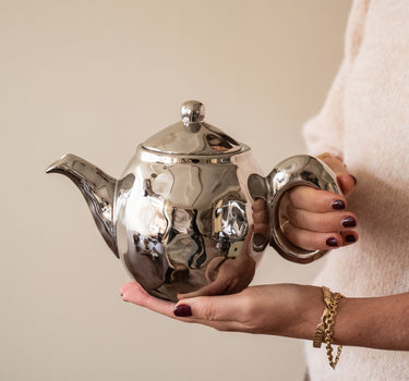 Bloomingville Theepot Shine Chroom - Things I Like Things I Love