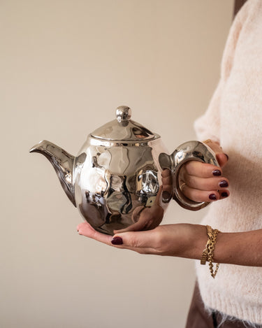 Bloomingville Theepot Shine Chroom - Things I Like Things I Love