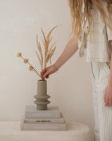 Bloomingville - Vase Isold Natur Stein
