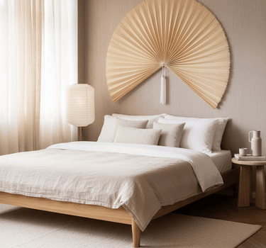 Bloomingville - X - Large Wall Fan Bamboo Beige - Things I Like Things I Love