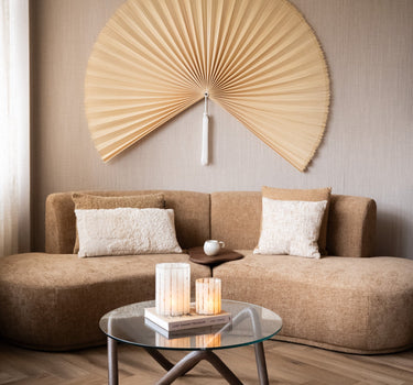 Bloomingville - X - Large Wall Fan Bamboo Beige - Things I Like Things I Love