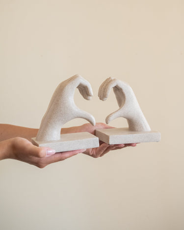Boekensteun Handen Hart - Things I Like Things I Love