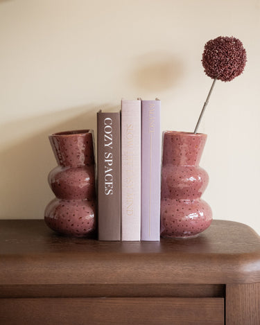 Boekensteun Vaas Murkey Bordeaux 1PC - Things I Like Things I Love
