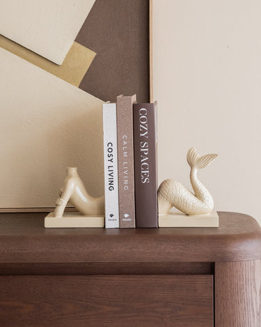 Boekensteun Zeemeermin Beige - Things I Like Things I Love