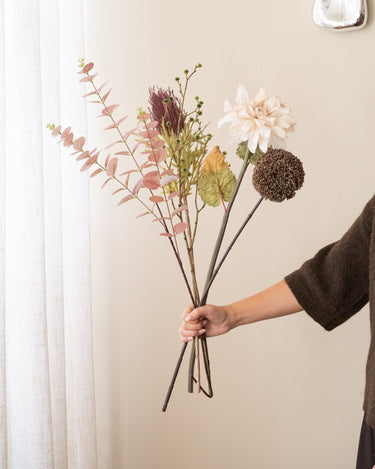 Boeket Kunstbloemen Roza - Things I Like Things I Love
