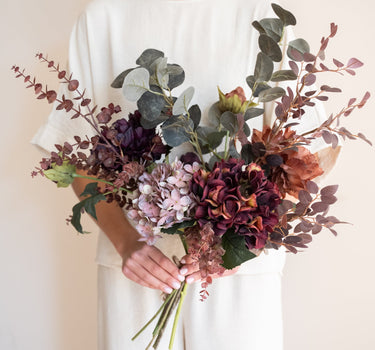 Boeket Kunstbloemen Velvet Bordeaux - Things I Like Things I Love