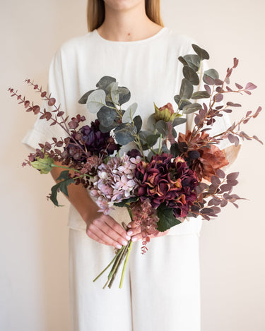 Boeket Kunstbloemen Velvet Bordeaux - Things I Like Things I Love