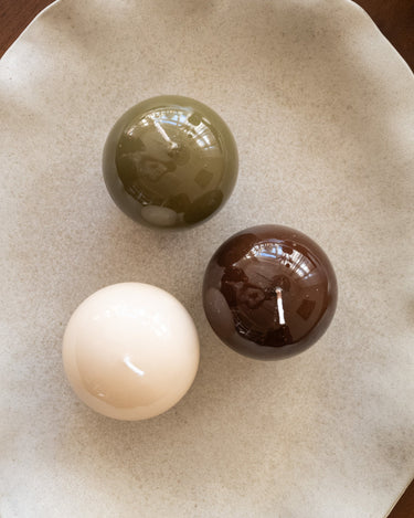 Bolkaars Hoogglans Groen / Bruin / Crème - Things I Like Things I Love