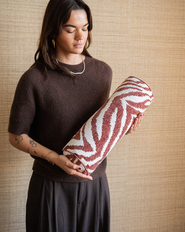 Bolster Cushion Rowan Burgundy - Things I Like Things I Love