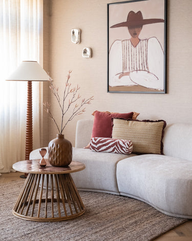 Bolster Cushion Rowan Burgundy - Things I Like Things I Love