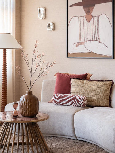 Bolster Cushion Rowan Burgundy - Things I Like Things I Love