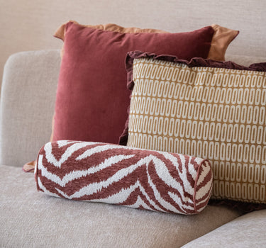 Bolster Cushion Rowan Burgundy - Things I Like Things I Love