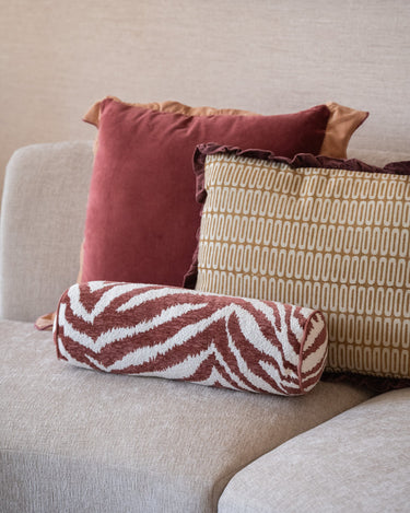 Bolster Cushion Rowan Burgundy - Things I Like Things I Love