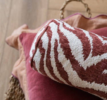 Bolster Cushion Rowan Burgundy - Things I Like Things I Love