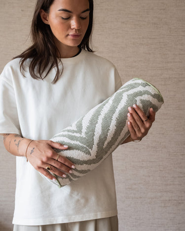 Bolster Cushion Rowan Green - Things I Like Things I Love