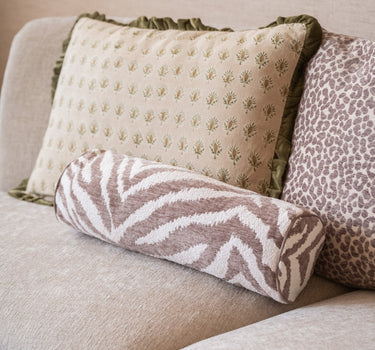 Bolster Cushion Rowan Taupe - Things I Like Things I Love
