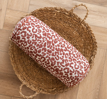 Bolster Kussen Merel Luipaard Bordeaux - Things I Like Things I Love