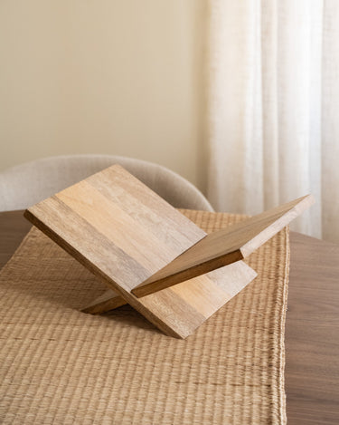Book Stand Tonisi Natural Wood - Things I Like Things I Love