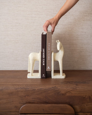 Bookend Horse Beige - Things I Like Things I Love