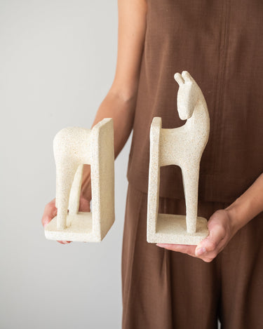 Bookend Horse Beige - Things I Like Things I Love