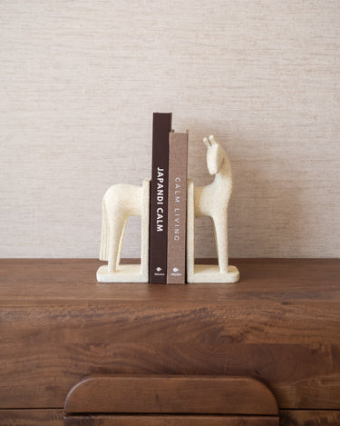 Bookend Horse Beige - Things I Like Things I Love