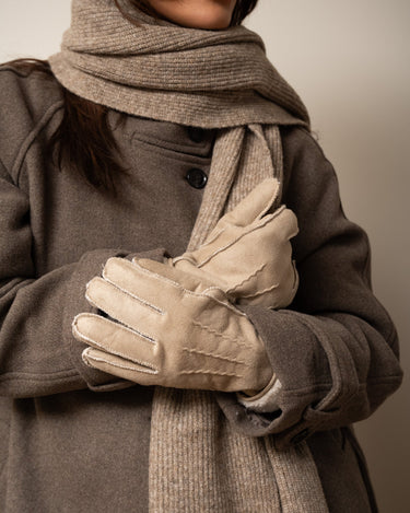 Borg Gloves Nina Ecru - Things I Like Things I Love