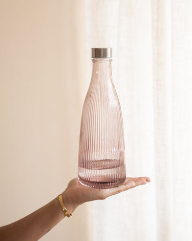 Bottle Atla Glass Pink - Things I Like Things I Love