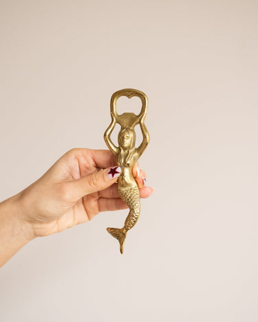 Bottle Opener Mermaid Gold - Things I Like Things I Love