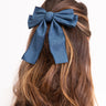 Bow Hair Clip Denim - Things I Like Things I Love