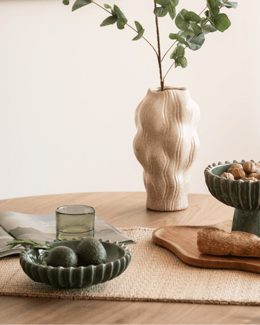 Bowl Ceramic Speckled Green - Things I Like Things I Love