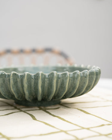Bowl Ceramic Speckled Green - Things I Like Things I Love