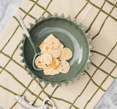 Bowl Ceramic Speckled Green - Things I Like Things I Love