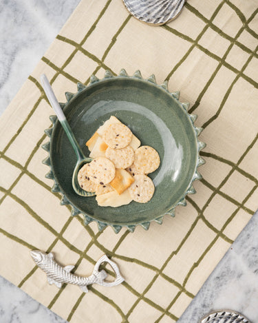 Bowl Ceramic Speckled Green - Things I Like Things I Love