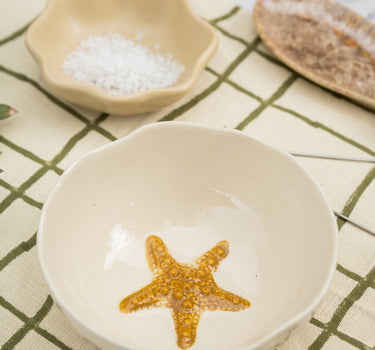 Bowl Starfish Ceramic - Things I Like Things I Love