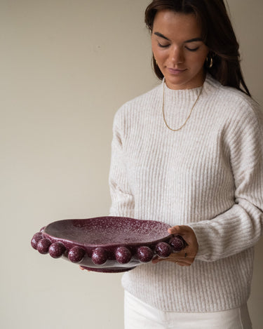 Bowl Viro Burgundy - Things I Like Things I Love