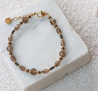 Bracelet Nevada Gold Brown - Things I Like Things I Love