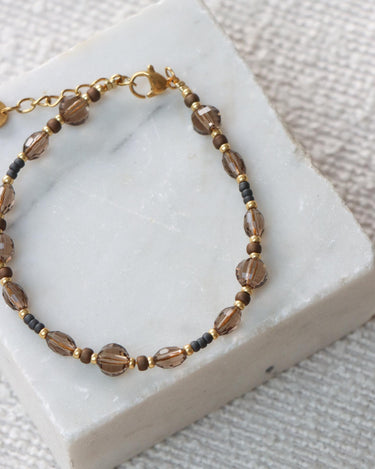 Bracelet Nevada Gold Brown - Things I Like Things I Love