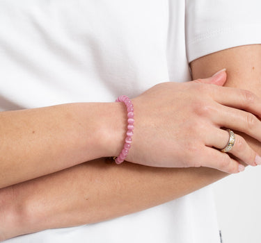 Bracelet Pink Snake Gold Pink - Things I Like Things I Love