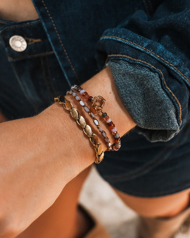 Bracelet Range Gold Multi - Things I Like Things I Love