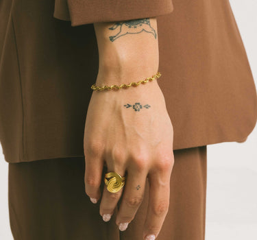 Bracelet Waves Gold - Things I Like Things I Love