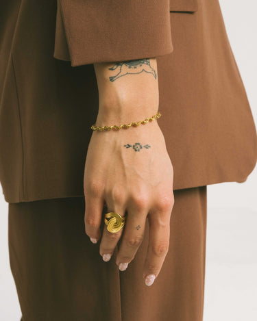 Bracelet Waves Gold - Things I Like Things I Love