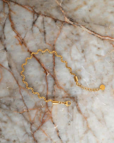 Bracelet Waves Gold - Things I Like Things I Love