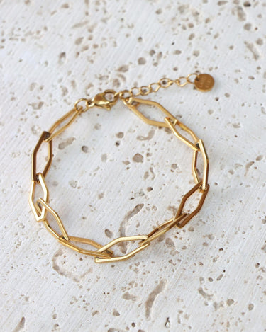 Bracelet Wobbly Gold - Things I Like Things I Love