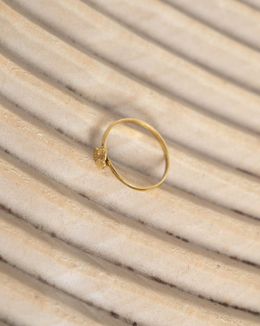 Brass Clover Ring Gold - Things I Like Things I Love