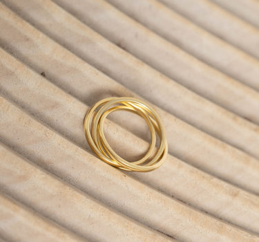 Brass Multi Ring Gold - Things I Like Things I Love